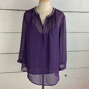 NWT Liz Claiborne top L